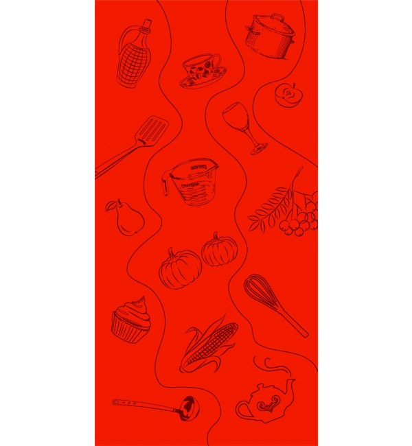 Comfort Food 2 Laminate Sheet with Super Gloss (SGL) Finish Kafe Kitchen 1 mm | Greenlam Laminates