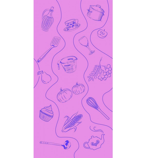 Comfort Food 4 Laminate Sheet with Super Gloss (SGL) Finish Kafe Kitchen 1 mm | Greenlam Laminates