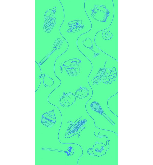 Comfort Food 6 Laminate Sheet with Super Gloss (SGL) Finish Kafe Kitchen 1 mm | Greenlam Laminates