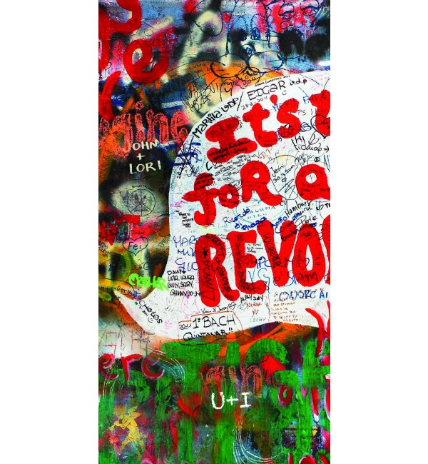 Love Revolution 1 Laminate Sheet with Suede (SUD) Finish Abstract 1 mm | Greenlam Laminates