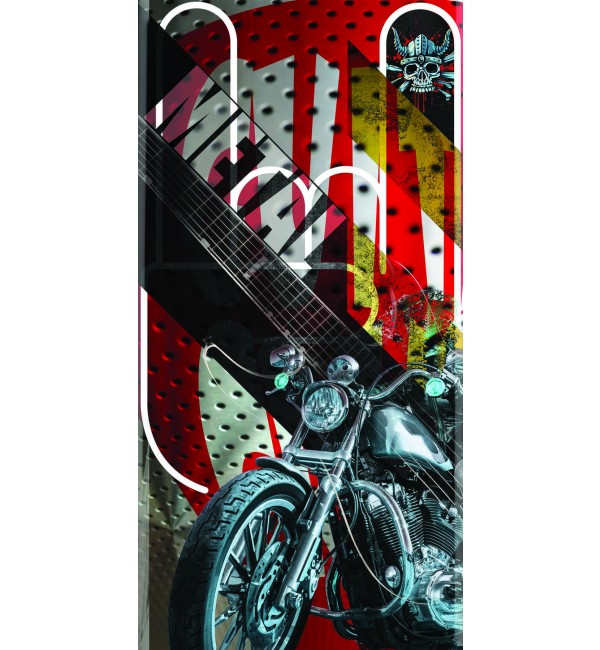 Metal Laminate Sheet with Super Gloss (SGL) Finish Music 1 mm | Greenlam Laminates