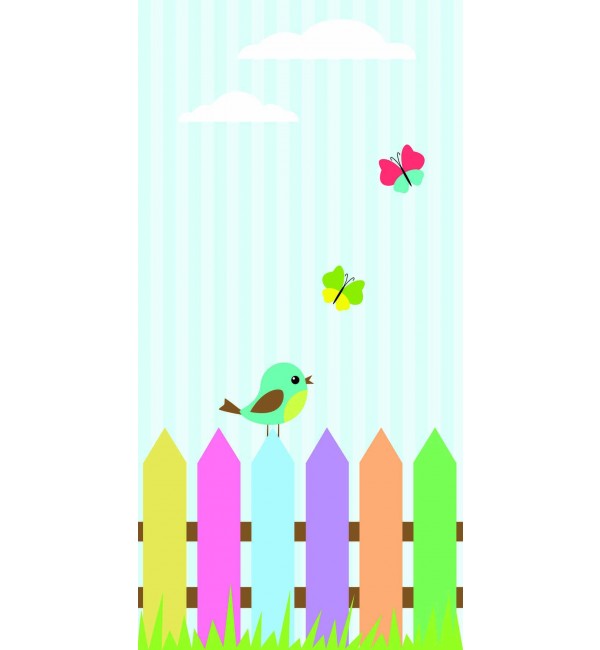 Picket Fences Laminate Sheet with Super Gloss (SGL) Finish Kids 1 mm | Greenlam Laminates