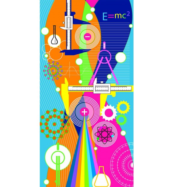 Science Fair 3 Laminate Sheet with Suede (SUD) Finish Genius 1 mm | Greenlam Laminates