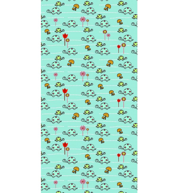 Turtles 3 Laminate Sheet with Super Gloss (SGL) Finish Kids 1 mm | Greenlam Laminates