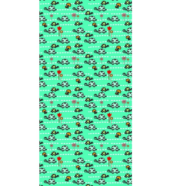 Turtles 4 Laminate Sheet with Suede (SUD) Finish Kids 1 mm | Greenlam Laminates