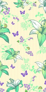  Laminate Sheet with Super Gloss (SGL) Finish Flora 1 mm | Greenlam Laminates