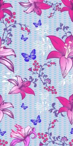  Laminate Sheet with Super Gloss (SGL) Finish Flora 1 mm | Greenlam Laminates