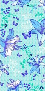  Laminate Sheet with Suede (SUD) Finish Flora 1 mm | Greenlam Laminates