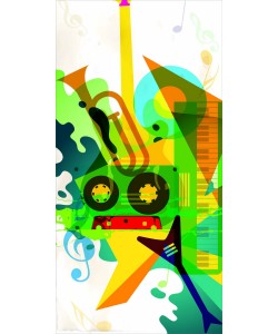  Laminate Sheet with Super Gloss (SGL) Finish Music 1 mm | Greenlam Laminates