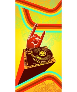  Laminate Sheet with Super Gloss (SGL) Finish Music 1 mm | Greenlam Laminates